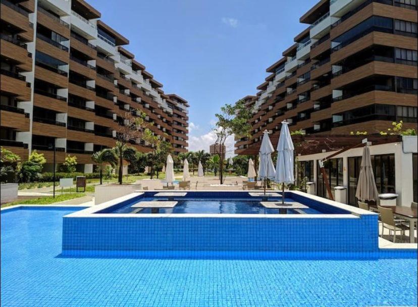 Apartamento a beira mar com piscina estilo resort Cabedelo Exterior foto