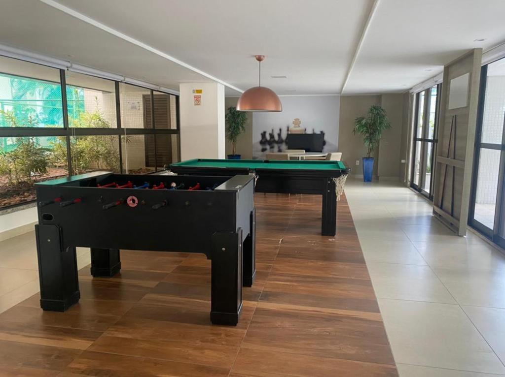 Apartamento a beira mar com piscina estilo resort Cabedelo Exterior foto