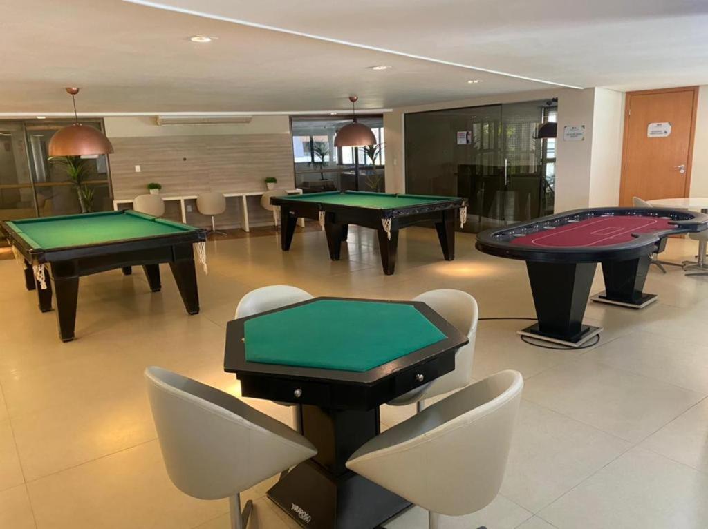 Apartamento a beira mar com piscina estilo resort Cabedelo Exterior foto