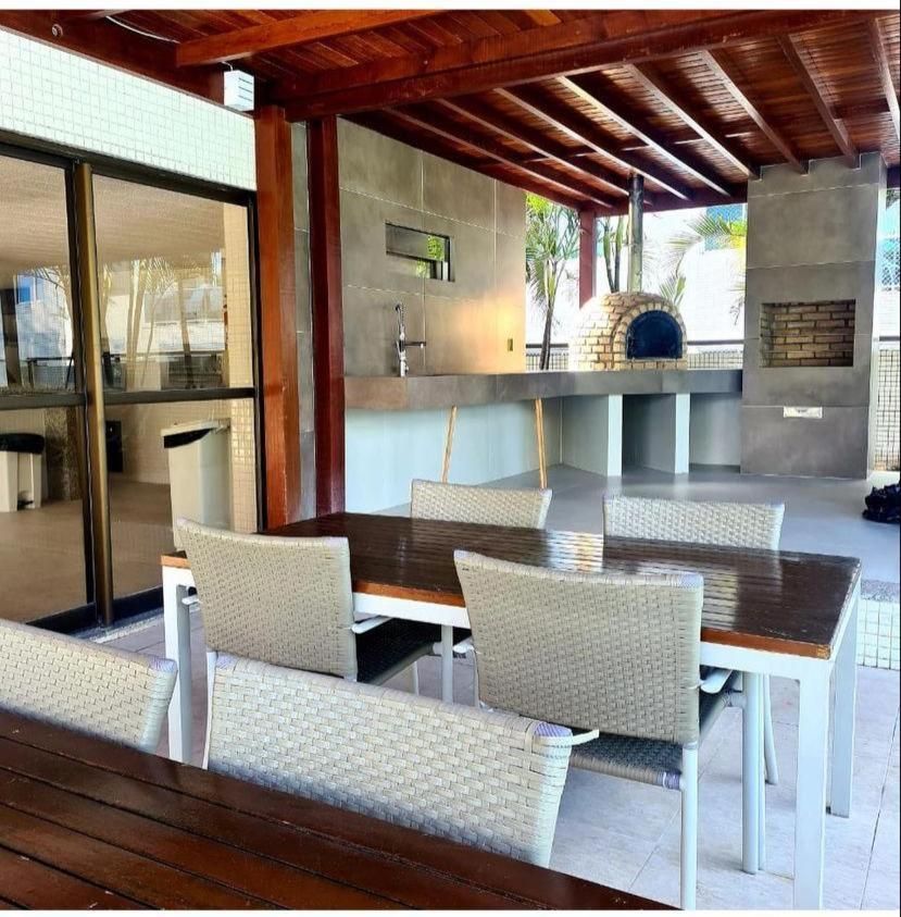 Apartamento a beira mar com piscina estilo resort Cabedelo Exterior foto