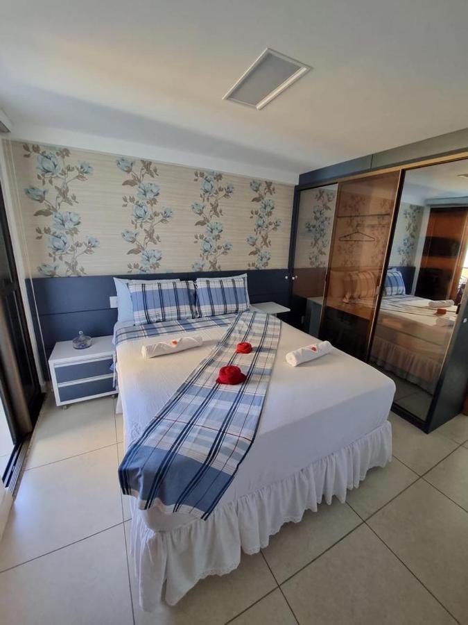 Apartamento a beira mar com piscina estilo resort Cabedelo Exterior foto